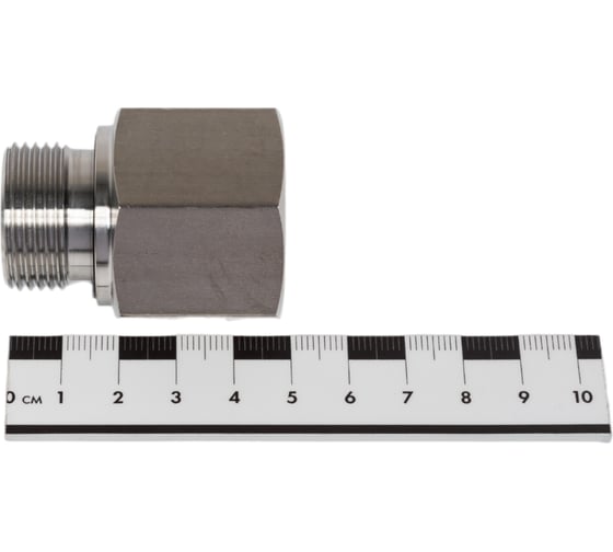 Переходной ниппель TITAN LOCK нержав. (AISI304), 3/4", НР BSP/ВР NPT, TL3/4RMBS-FNP-S