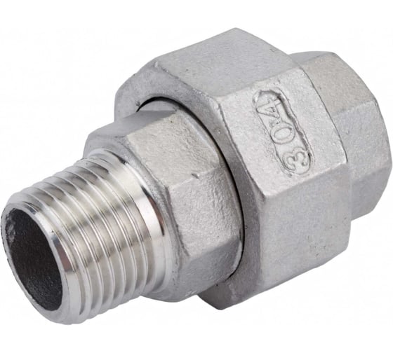 Американка TITAN LOCK нержавеющая (AISI304) 1/2", ВР/НР TL1/2UFM