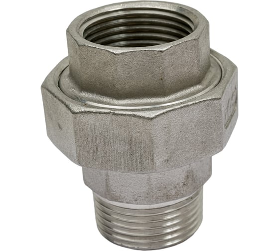 Американка TITAN LOCK нержавеющая (AISI304) 1", ВР/НР TL1UFM