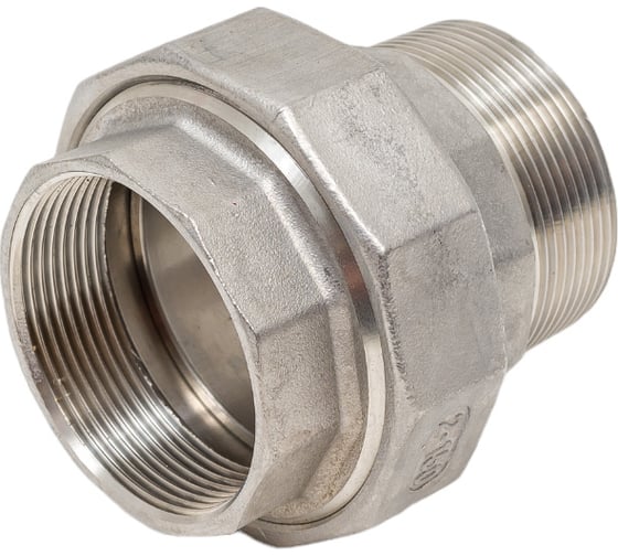 Американка TITAN LOCK нержавеющая (AISI304) 2", ВР/НР TL2UFM
