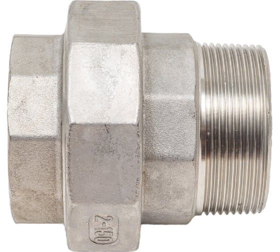Американка TITAN LOCK нержавеющая (AISI304) 2", ВР/НР TL2UFM