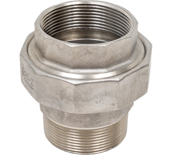 Американка TITAN LOCK нержавеющая (AISI304) 2", ВР/НР TL2UFM