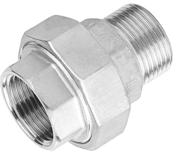 Американка TITAN LOCK нержавеющая (AISI304) 3", ВР/НР TL3UFM