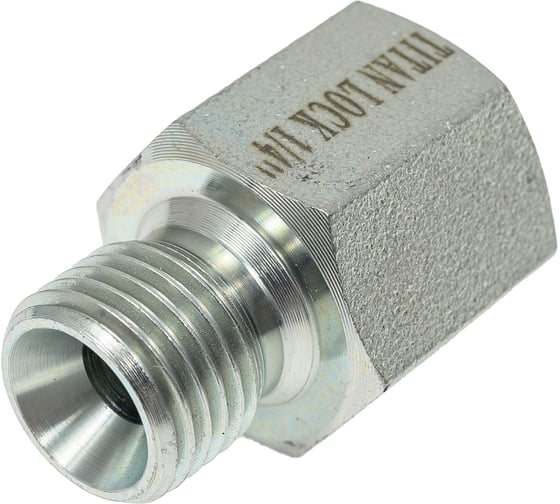 Переходной ниппель TITAN LOCK сталь, 1/4", НР BSP/ВР NPT, TL1/4RMBS-FNP