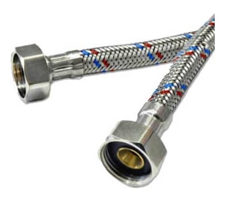 Подводка для воды Pro Legend 100 см., нержавеющая сталь 12мм 1/2 гайка-гайка PL7710