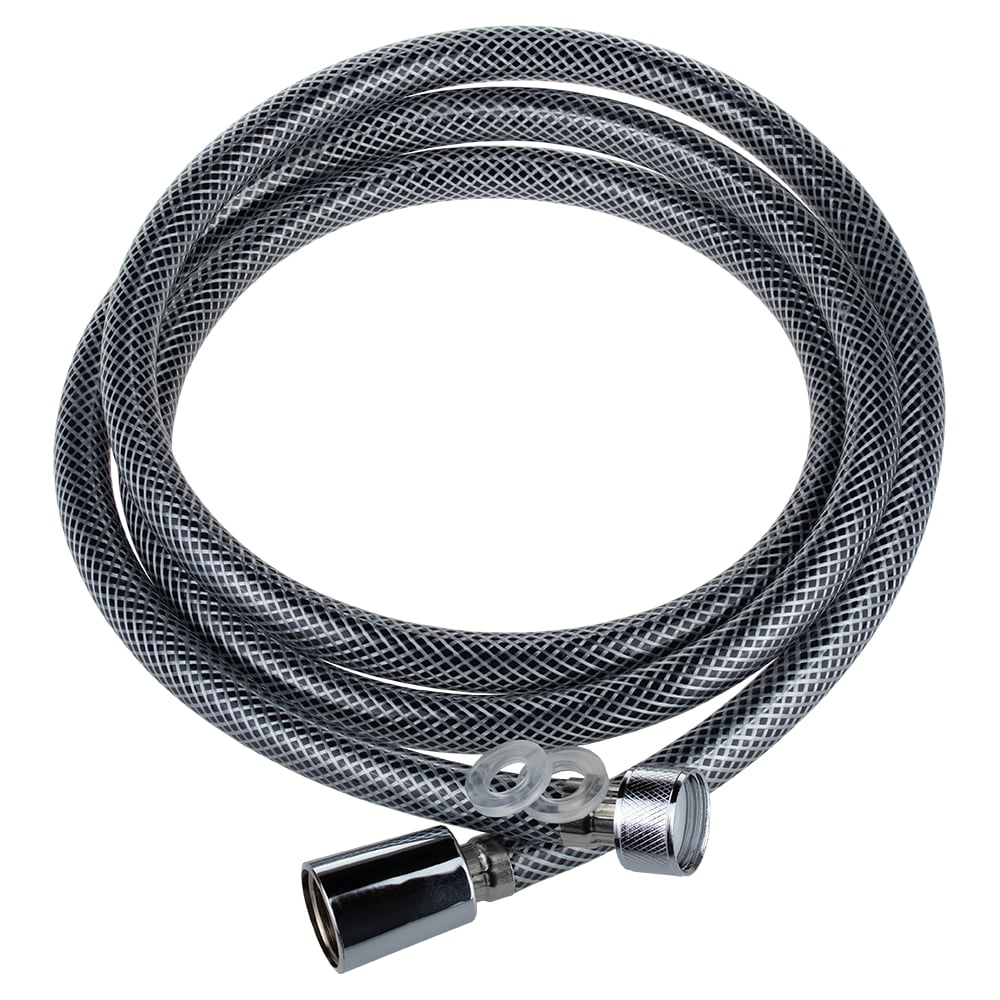 Шланг для душа ELKA 1/2"-1/2", 150 см, пвх, сетка черно-серый ТД.030463 ...