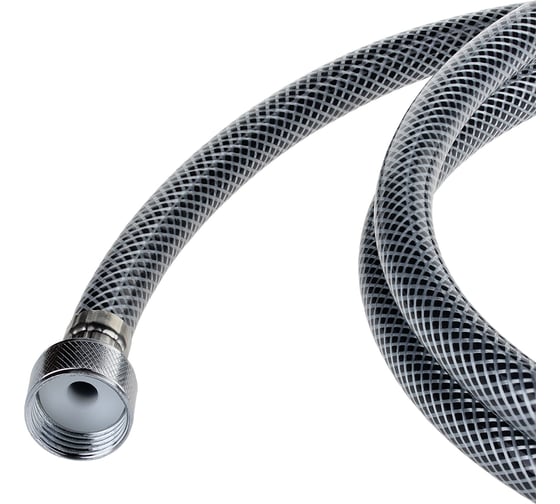Шланг для душа ELKA 1/2"-1/2", 150 см, пвх, сетка черно-серый ТД.030463