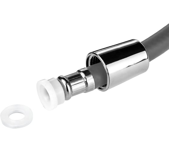 Шланг для душа ELKA 1/2"-1/2", 200 см, пвх, серый ТД.030459