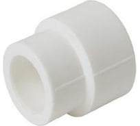 Переходная муфта RTP ppr, внутреннее/внутреннее присоединение, 110x63, белый 28134