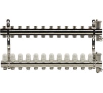 Коллекторный блок с термостатическими вставками и запорными клапанами KROMWELL 1x3/4x12 EU.ST6071250 1x34x12_k