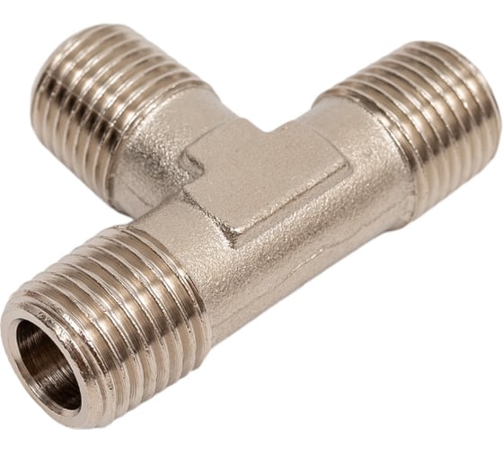 Тройник BTI с внешней резьбой 1/4" 15606