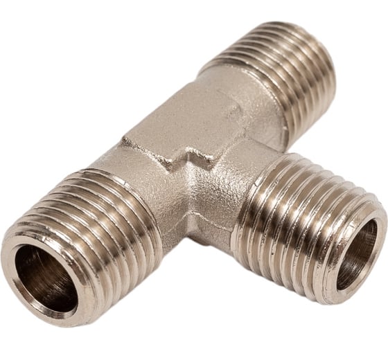 Тройник BTI с внешней резьбой 1/4" 15606