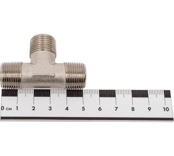 Тройник BTI с внешней резьбой 3/8" 15615