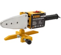 Аппарат для сварки пластиковых труб Denzel DWP-1500 1500Вт, 260-300 град. компл насадок, 20-63 мм 94205