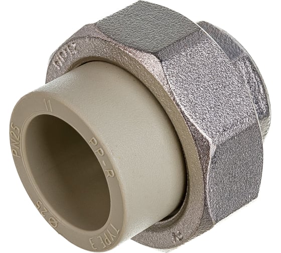 Муфта ВР 25х3/4 с разъемным соединением FV-Plast 236025
