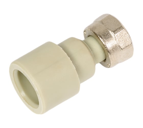 Муфта, сварка-В 20х1/2 с накидной гайкой FV-Plast 226020