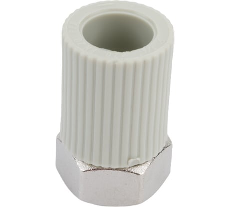 Муфта, сварка-В 20х3/4 с накидной гайкой и вварным латунным патрубком FV-Plast 223021