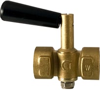 Кран для манометра Ci 11Б18бк муфтовый с ручкой Ду15 D070-01168