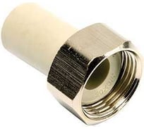 Штуцер WAVIN EKOPLASTIK пластик, 25x1" с НГ SHM02532XX