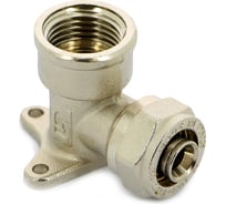 Водорозетка обж-В 20х3/4 никелированная Uni-Fitt 670N7300