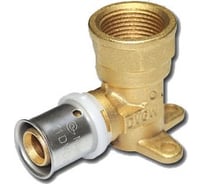 Водорозетка пресс-В 20х1/2, h=52мм Uni-Fitt 710G7252