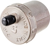 Автоматический воздухоотводчик с боковым подключением и верхним выпуском HP 1/2 никелированный Uni-Fitt 232N2000