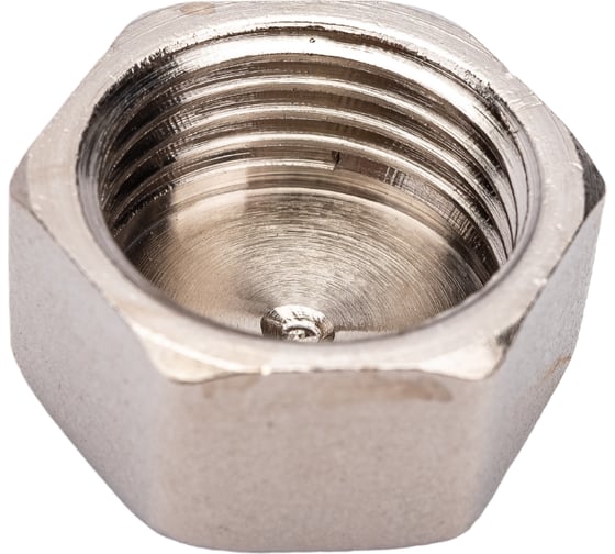 Заглушка В 1/2 никелированная Uni-Fitt 607N2000 1