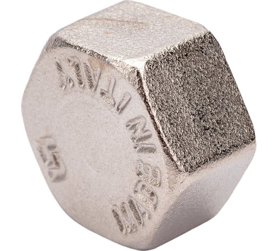 Заглушка В 1/2 никелированная Uni-Fitt 607N2000