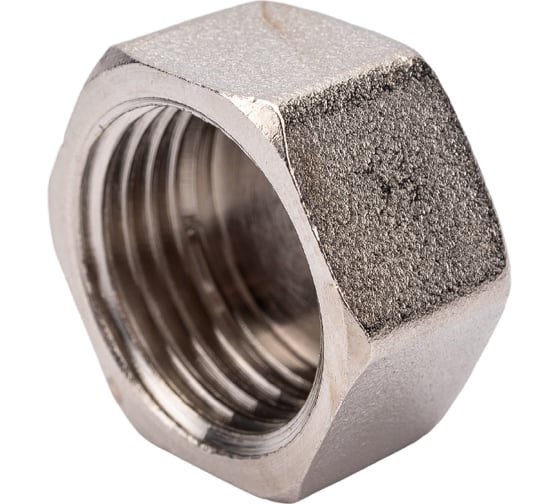 Заглушка В 1/2 никелированная Uni-Fitt 607N2000