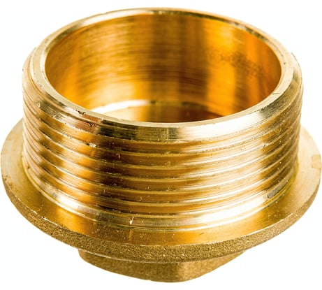 Заглушка Н 1-1/2 латунная Uni-Fitt 608G6000