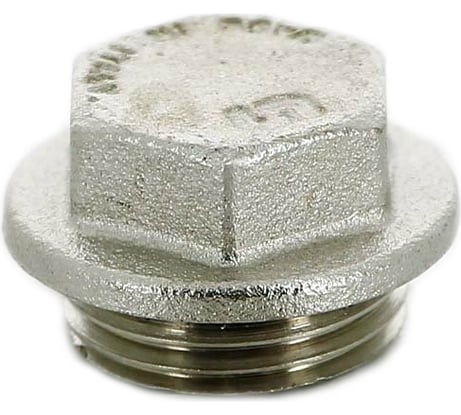 Заглушка H 1/2 никелированная Uni-Fitt 608N2000