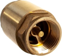 Обратный пружинный клапан 1/2 металлический затвор Uni-Fitt 222G2000