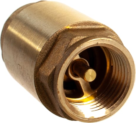 Обратный пружинный клапан 1/2 металлический затвор Uni-Fitt 222G2000