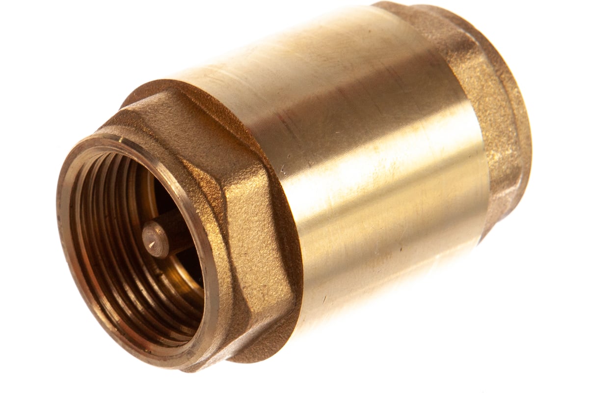 Обратный пружинный клапан 3/4 металлический затвор Uni-Fitt 222G3000 ...