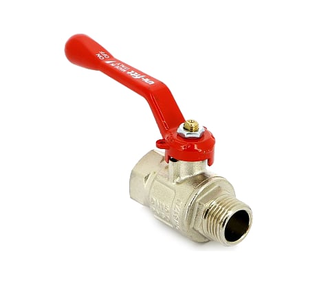 Полнопроходной кран НВ 1/2, ручка Uni-Fitt 111L2000