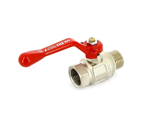 Полнопроходной кран НВ 1-1/4, ручка Uni-Fitt 111L5000