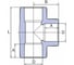 Тройник WAVIN EKOPLASTIK PP-R D20, EK STK020RCTX 3
