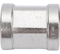 Муфта 3/8 никелированная Uni-Fitt 602N1100