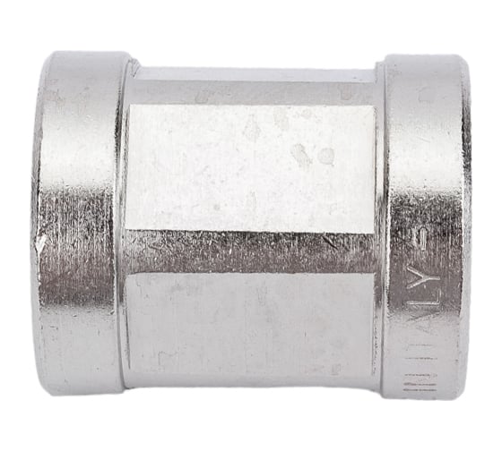Муфта 3/8 никелированная Uni-Fitt 602N1100