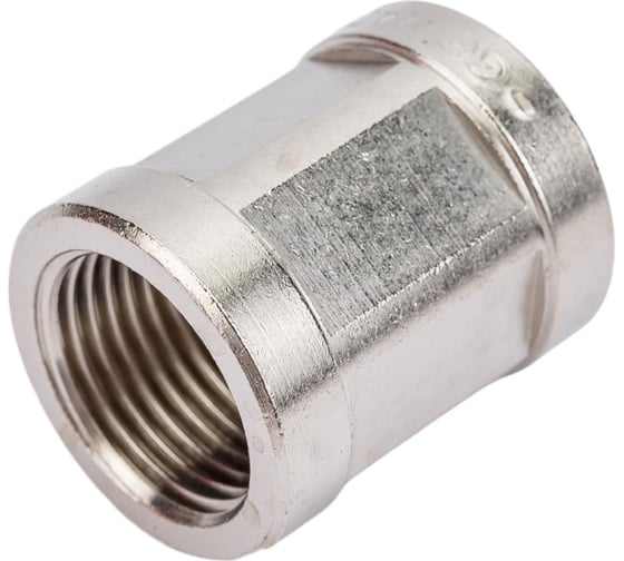 Муфта 3/8 никелированная Uni-Fitt 602N1100