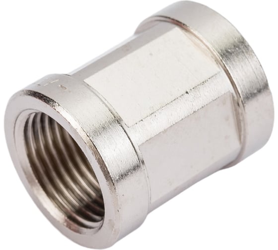 Муфта 3/8 никелированная Uni-Fitt 602N1100