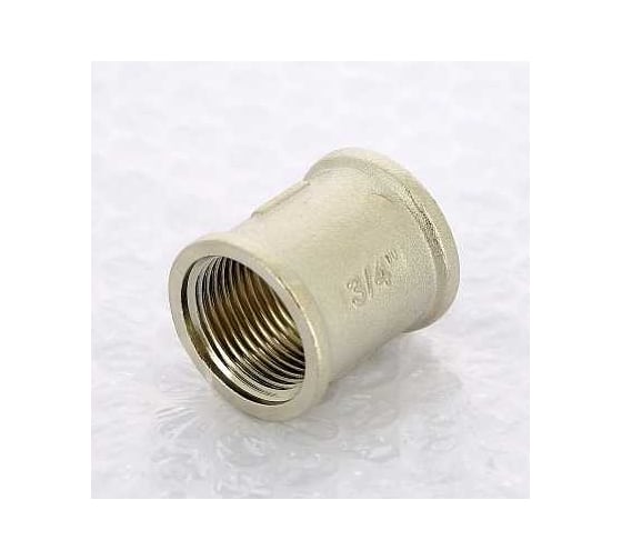 Муфта 3/4 никелированная Uni-Fitt 602N3300
