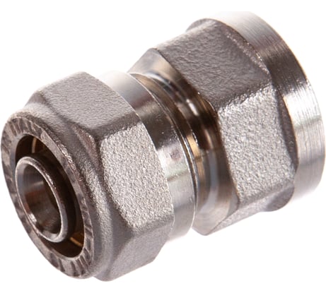 Обжимная муфта - В 16х1/2 никелированная Uni-Fitt 661N6200