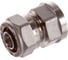 Обжимная муфта - В 16х1/2 никелированная Uni-Fitt 661N6200 1