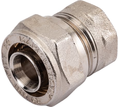 Обжимная муфта - В 20х1/2 никелированная Uni-Fitt 661N7200