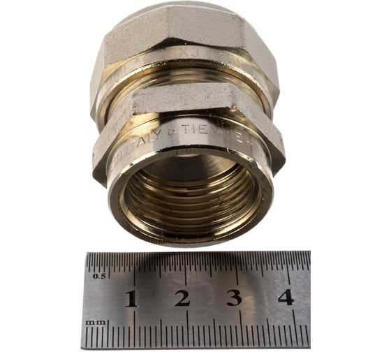 Обжимная муфта - В 26х3/4 никелированная Uni-Fitt 661N8300