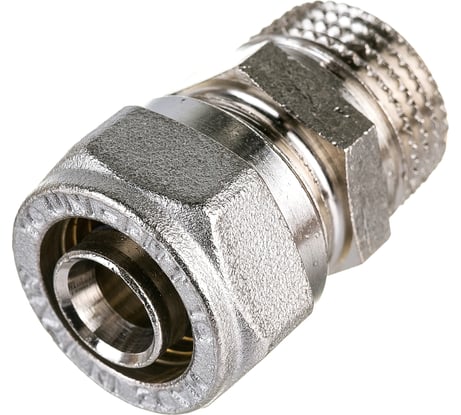 Обжимная муфта - Н 16х1/2 никелированная Uni-Fitt 662N6200
