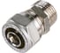 Обжимная муфта - Н 16х1/2 никелированная Uni-Fitt 662N6200 1