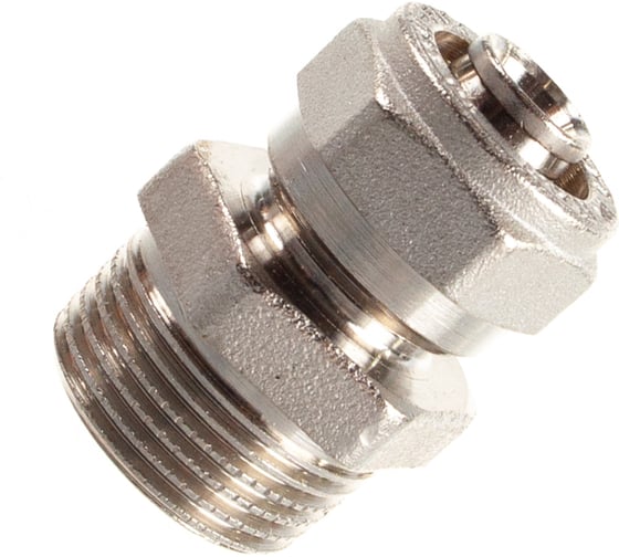 Обжимная муфта - Н 16х3/4 никелированная Uni-Fitt 662N6300