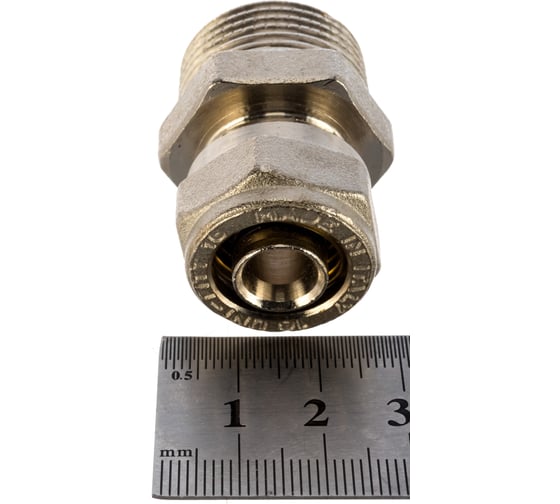 Обжимная муфта - Н 16х3/4 никелированная Uni-Fitt 662N6300